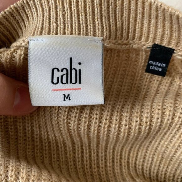 Cabi Tan Long Cardigan Womens Size Medium - Picture 10 of 12